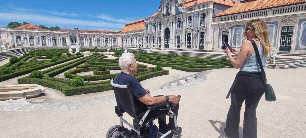Palacio de Queluz: un paseo tranquilo por los jardines, aacesible con silla de ruedas 